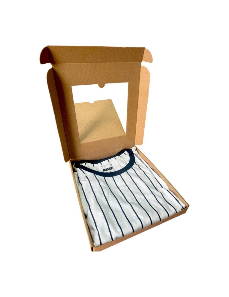 Caja de Cartón Con Ventana Para Playera