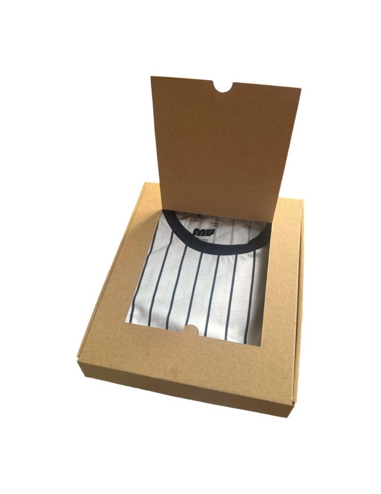 Caja de Cartón Con Ventana Para Playera