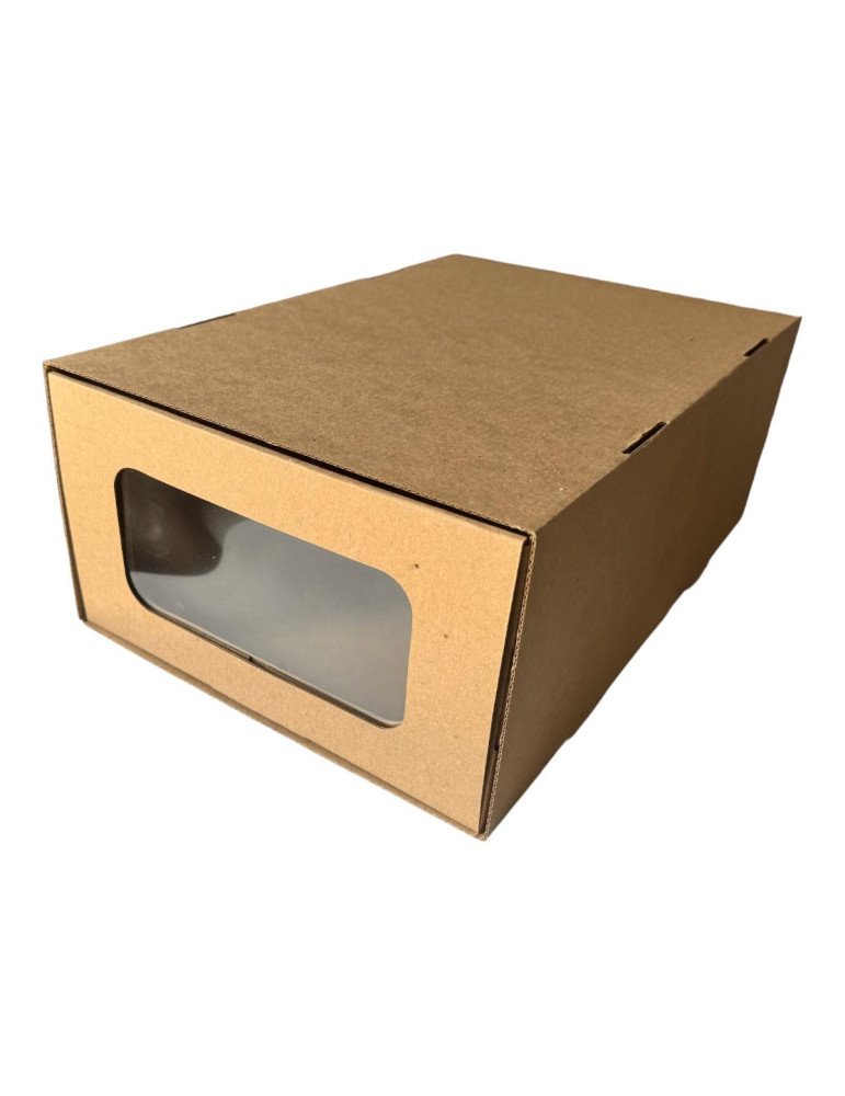 Caja para zapatos con ventana