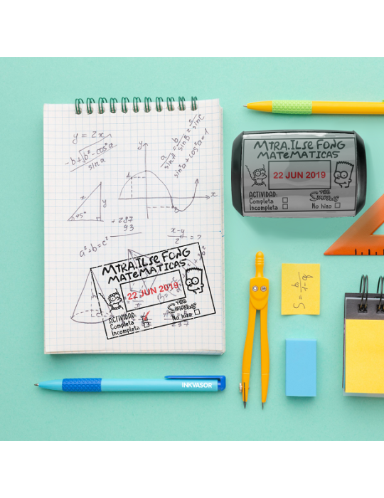 Sello Fechador (4x6cm) Autoentintable Personalizado