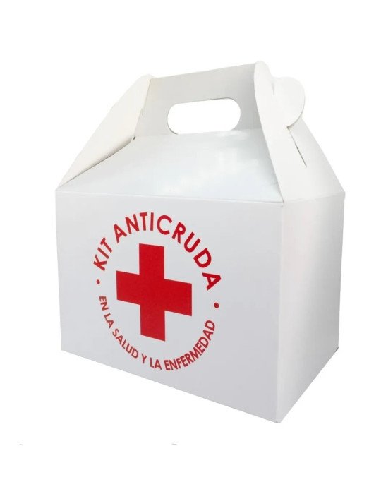 Caja Para Kit Anti Cruda, Hangover Kit