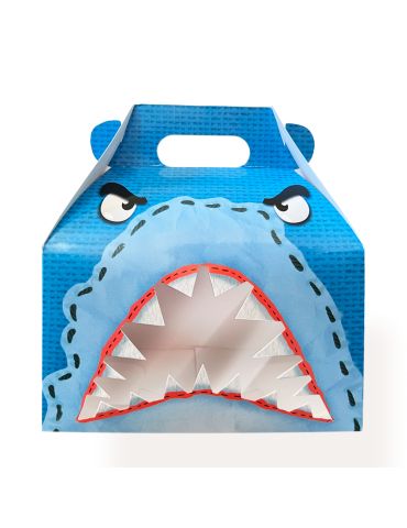 Caja Tipo Box Lunch Shark Box