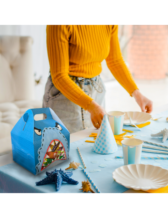 Caja Tipo Box Lunch Shark Box